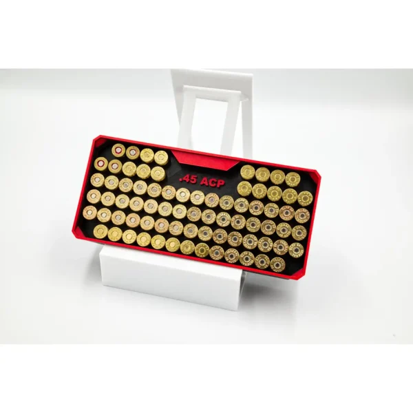 45 Rectangle Full Blk Red