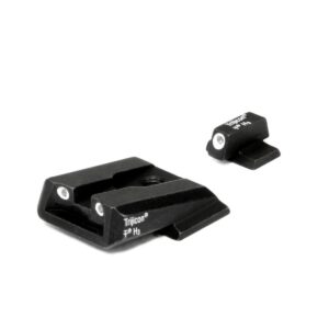 Trijicon S&W M&P/SD Series Bright & Tough Night Sight Set Green Front Green Rear Tritium Steel Black