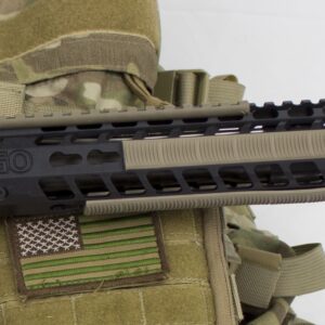 Ergo Grip 4 Pack of Black 7-Slot KeyMod WedgeLok Rail Covers