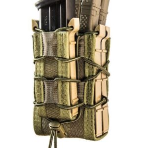 HSGI: X2RP TACO MOLLE-holds 2 rifle /1 pistol magazines-Olive Drab