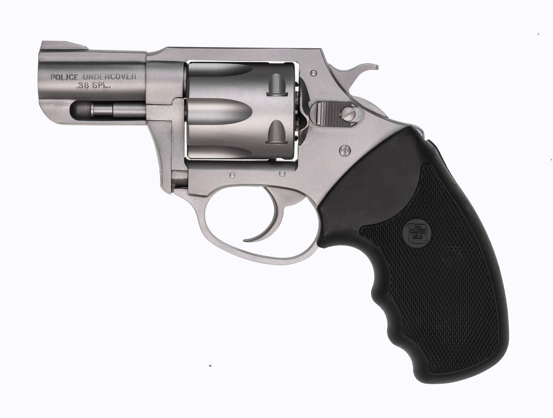 Charter Arms Police Undercover .38 Special 2" Barrel 6rd Stainless Steel Revolver