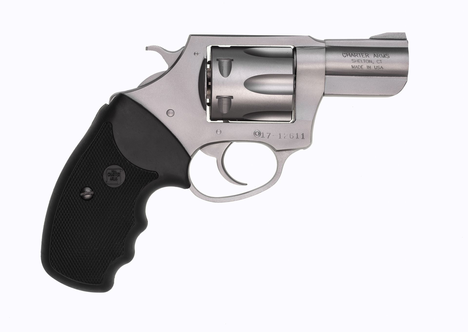 Charter Arms Police Undercover .38 Special 2" Barrel 6rd Stainless Steel Revolver - Image 2
