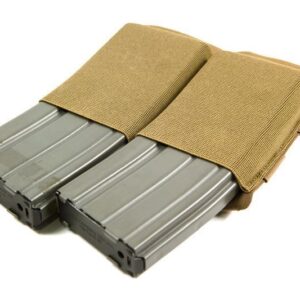 Blue Force Gear-Ten-Speed® Double M4 Mag Pouch - Coyote Brown