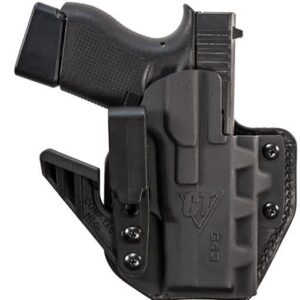 CompTac eV2 Max Hybrid Appendix IWB Holster - Glock - 26 Gen5 - Right - Black