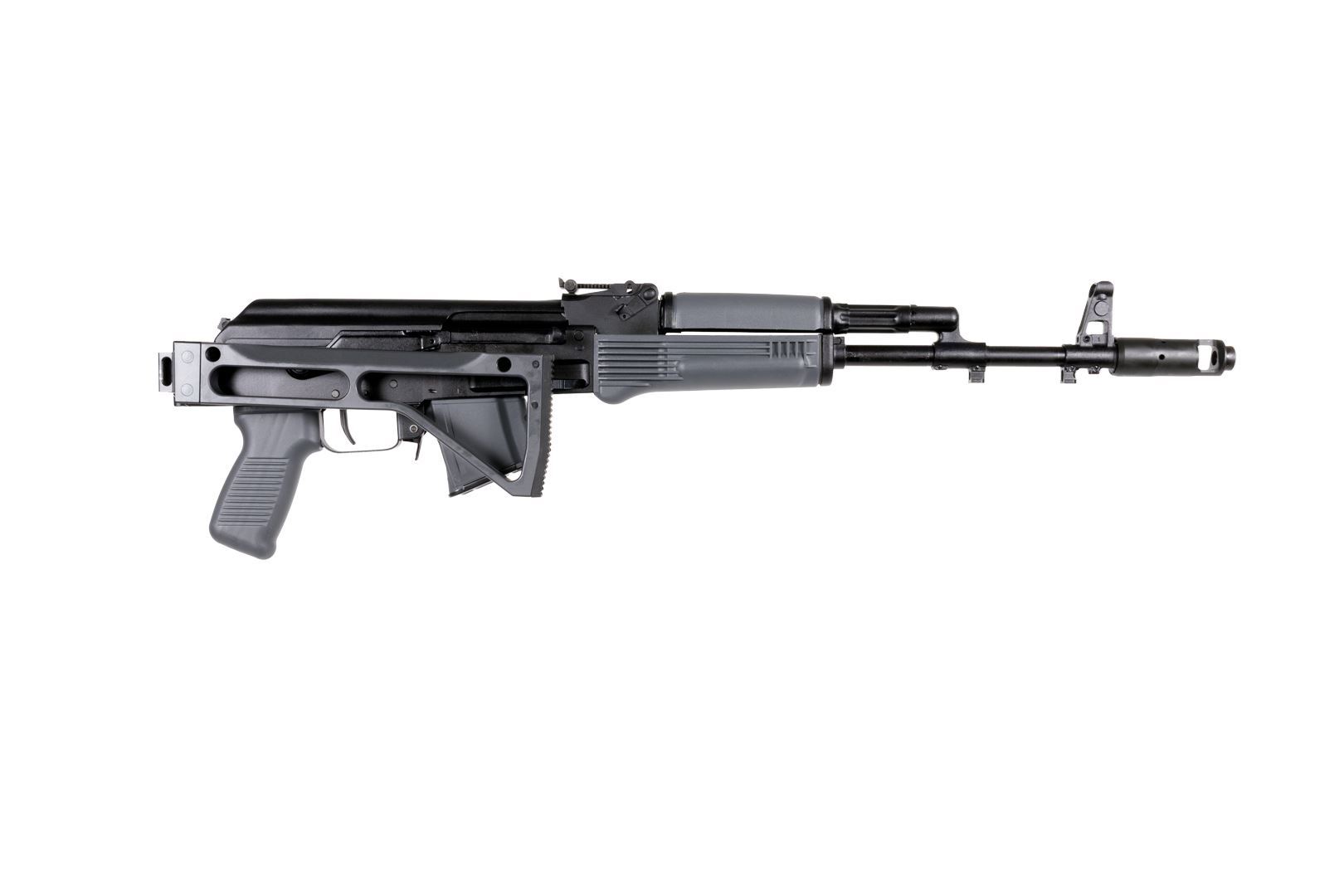Arsenal SAM7SF 7.62x39mm Semi-Auto AK-47 Gray Rifle with Aluminum Side Folding Stock with Cheek Rest & QD Points - Image 3