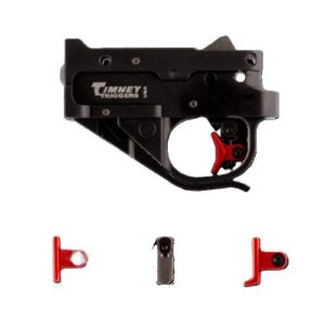 TIMNEY TRIGGER RUGER 10/22 - CALVIN ELITE BLACK RED SHOE