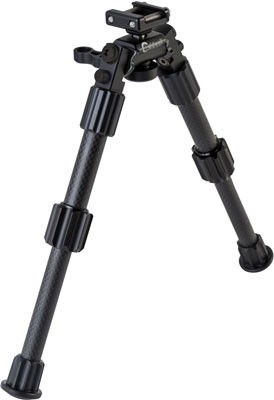 CALDWELL BIPOD ACCUMAX 6"-9" - CARBON FIBER PICATINNY RAIL - Image 5