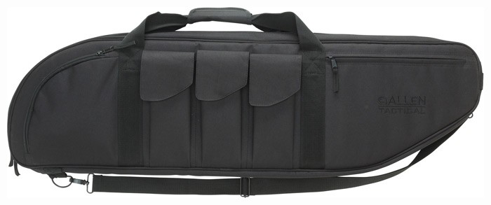 ALLEN BATTALION TACT CASE 42" - W/3-POCKETS 2 MAGS EACH BLACK