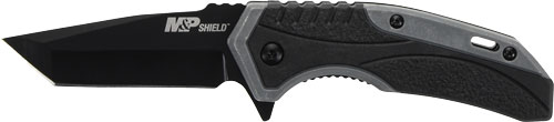 S&W KNIFE M&P SHIELD 2.8" - TANTO SPRING ASSIST BLACK