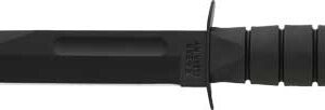 KA-BAR FULL SIZE BLACK KABAR - STRAIGHT EDGE 7" W/SHEATH