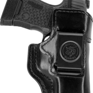 DESANTIS INSIDE HEAT HOLSTR RH - IWB LEATHER S&W SHIELD 9/40 BL