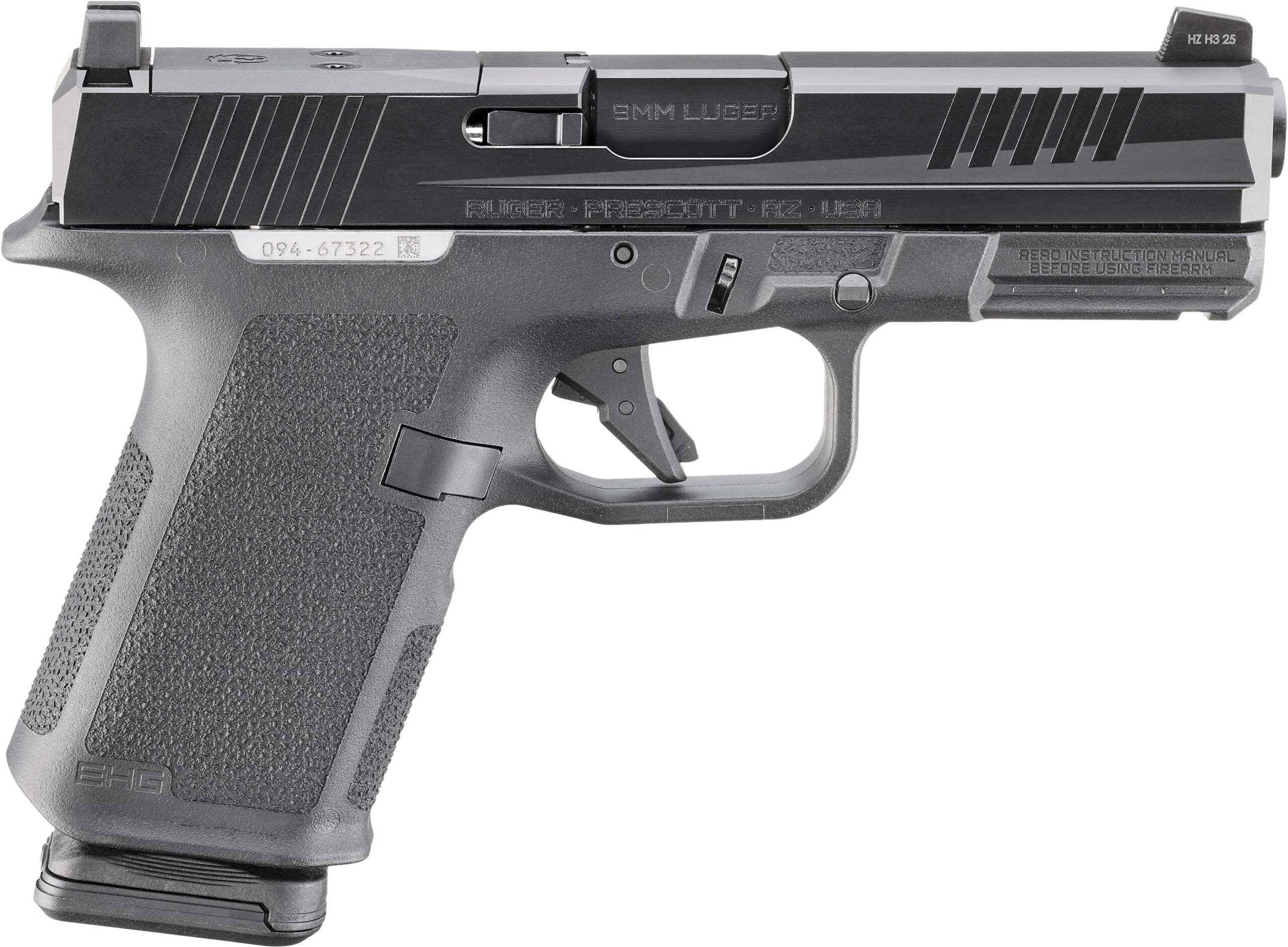 RUG RXM 9MM PST B 15RD