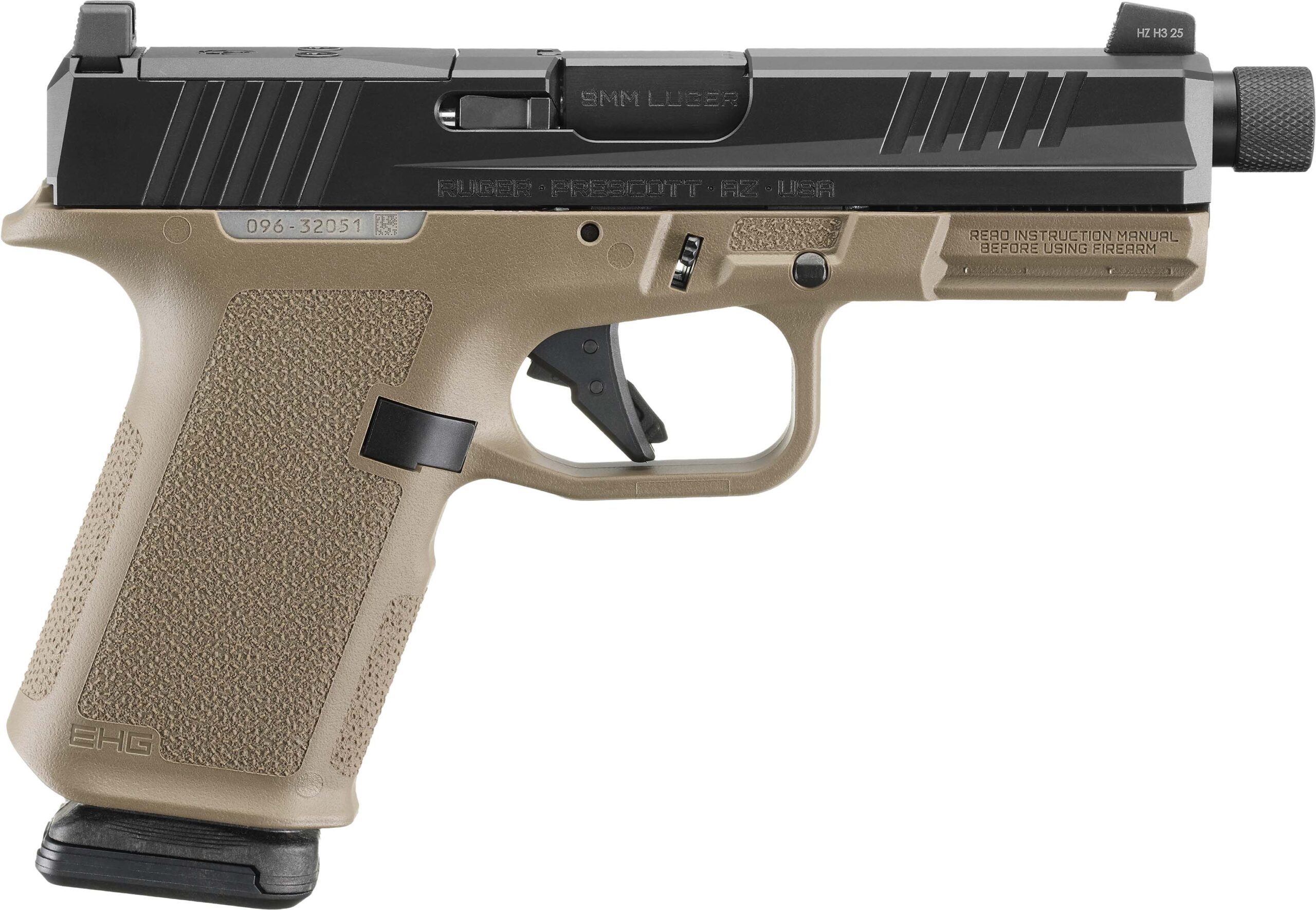 RUG RXM 9MM PST FDE TB 15RD