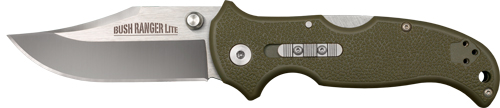COLD STEEL BUSH RANGER LITE - 3.5" PLAIN EDGE CLIP FOLDER