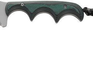 CRKT KERAMIN 2.31" FIXED PLAIN - EDGE FULL TANG BLADE
