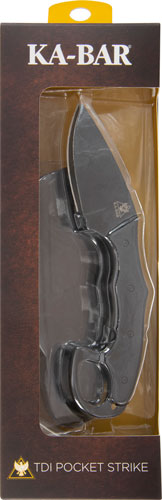 KA-BAR TDI POCKET STRIKE DROP - POINT 3.18" W/CLIP SHEATH - Image 2