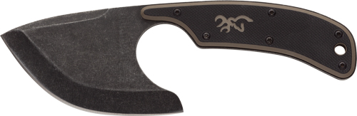 BROWNING KNIFE CUTOFF SKINNER - 2.5" BLADE BLACK W/SHEATH