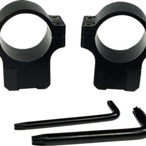 CZ 457 1" ALUMINUM SCOPE RINGS - 11MM DOVETAIL MATTE BLACK