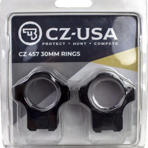 CZ 457 30MM ALUMINUM SCOPE - RINGS 11MM DOVET MATTE BLACK