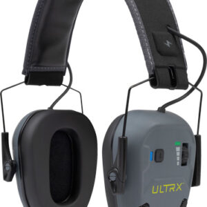 ULTRX BIONIC FUSE ION E-MUFF - BLUETOOTH EARMUFF 22db SLATE