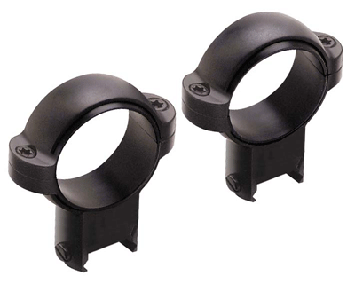 BURRIS ZEE RINGS 1" HIGH STEEL - MATTE