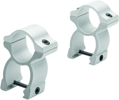 LEUPOLD RINGS RIFLEMAN 1" SEE- - THRU SILVER