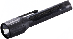 STREAMLIGHT PRO-POLYMER 2AA - WHITE LED W/BATTERIES BLACK