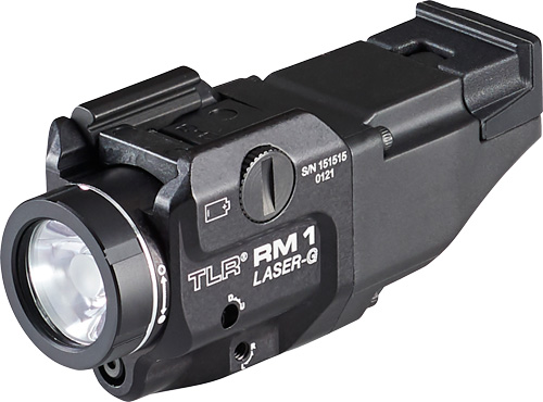 STREAMLIGHT TLR RM 1 LED WITH - GREEN LASER RAIL MOUNT BLACK