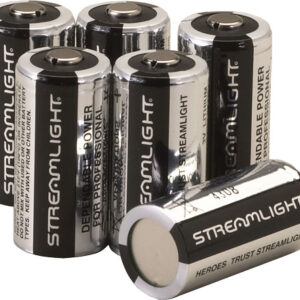 STREAMLIGHT CR123A BATTERIES - LITHIUM 6-PACK
