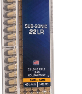 CCI SUBSONIC 22LR 40GR LEAD-HP - 1050FPS 100RD 50BX/CS