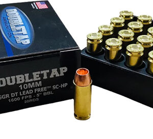 DOUBLETAP 10MM 125GR SC-HP - LEAD FREE 20RD 50BX/CS