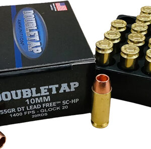 DOUBLETAP 10MM 155GR SC-HP - LEAD FREE 20RD 50BX/CS