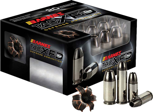 BARNES TAC-XPD 357 MAG 125GR - TAC-XP 20RD 10BX/CS