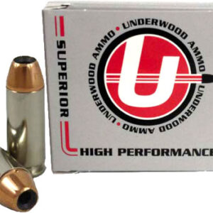 UNDERWOOD 10MM 135GR JHP - 20RD 10BX/CS