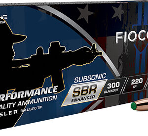 FIOCCHI 300 AAC SBR ENHANCED - 220GR BT 20RD 10BX/CS