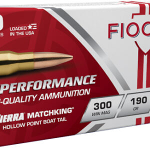 FIOCCHI 300 WIN MAG 190GR HPBT - 20RD 10BX/CS
