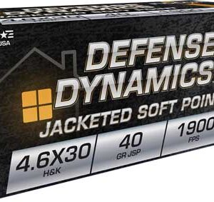 FIOCCHI 4.6X30 40GR JSP - 50RD 20BX/CS