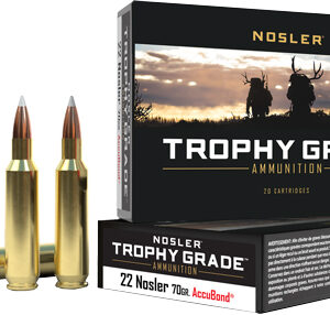 NOSLER TROPHY GRADE 22CM - 70GR ACCU TIP 20RD 10BX/CS