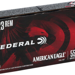 FEDERAL AE 223 REM 55GR FMJ-BT - 20RD 25BX/CS