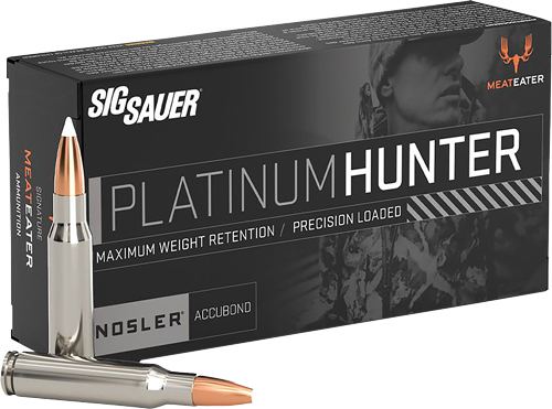 SIG AMMO 7MM RM 160GR PLANTINU - HUNTER ACCUBOND 20RD 10BX/CS
