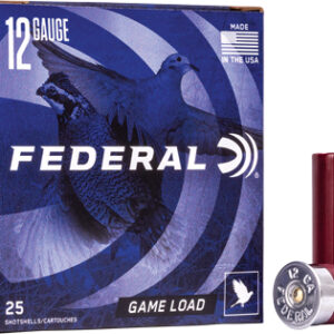 FEDERAL GAME LOAD 12GA 2.75" - 1OZ #6 25RD 10BX/CS