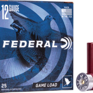 FEDERAL GAME LOAD 12GA 2.75" - 1OZ #7.5 25RD 10BX/CS