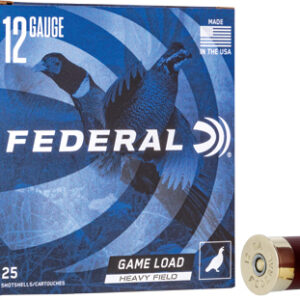 FEDERAL GAME SHOK 12GA 2.75" - 1-1/4OZ #6 25RD 10BX/CS