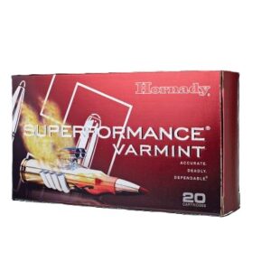 HORNADY SPF VARMINT 243 WSSM - 75GR V-MAX 20RD 10BX/CS