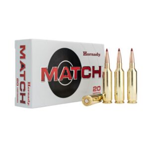 HORNADY MATCH 25 CM 134GR - ELD 20RD 10BX/CS