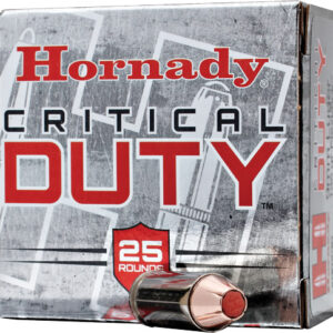 HORNADY CRITICAL DUTY 9MM - LUGER +P 124GR 25RD 10BX/CS