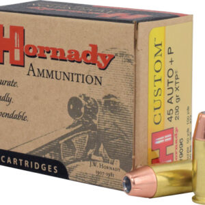 HORNADY 45 ACP +P 230GR XTP - 20RD 10BX/CS