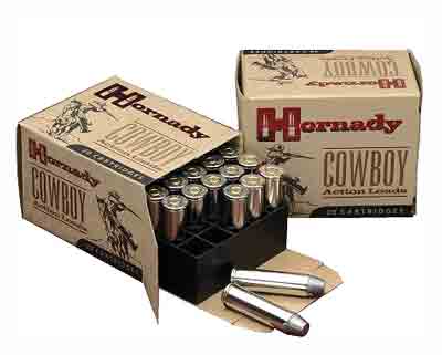 HORNADY COWBOY 45 LC 255GR - LEAD-FP 20RD 10BX/CS