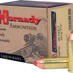 HORNADY LEVEREVOLUTION 45 LC - 225GR FTX 20RD 10BX/CS