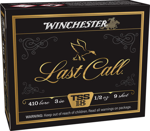 WINCHESTER LAST CALL TSS 410 - 3" 1/2OZ #9 10RD 10BX/CS